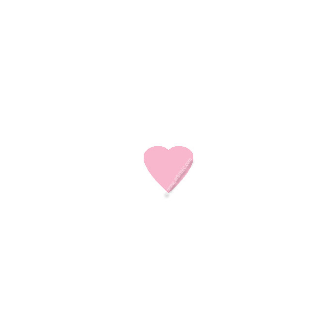 KAM Snaps T5 - Light Pink B18 - 20 HEART sets