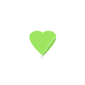 KAM Snaps T5 - Lime Green B50 - 20 HEART sets