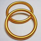 Sling Rings Golden Yellow Size S (1 pair)