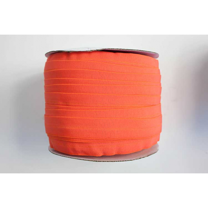 Fold Over Elastic 1 inch Orange (100m roll)