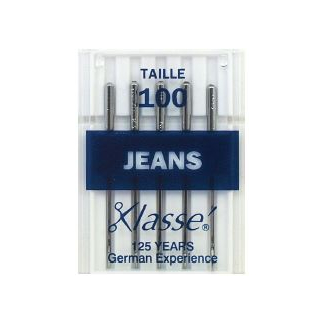 Machine needles Jeans 100 (x5)