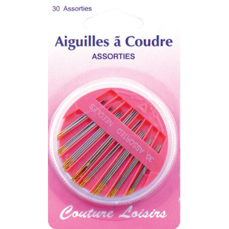 Sewing needles in Assorted Sizes (x30)