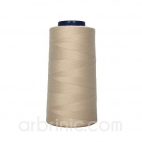 Polyester Serger and sewing Thread Cone (2743m) Beige