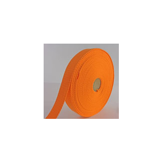 Sangle coton 30mm Orange (bobine 15m)