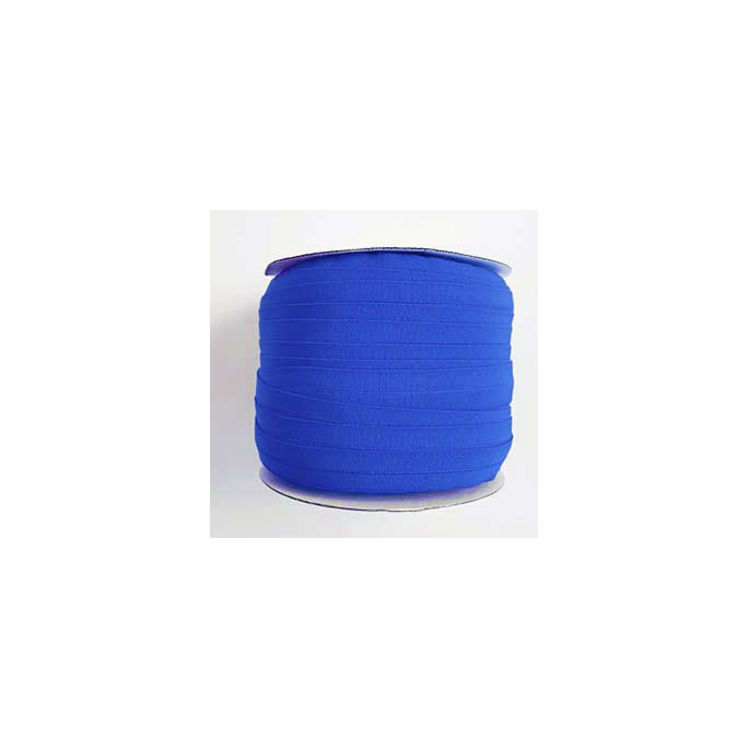 Biais élastique 2.5cm Bleu roi (1m)
