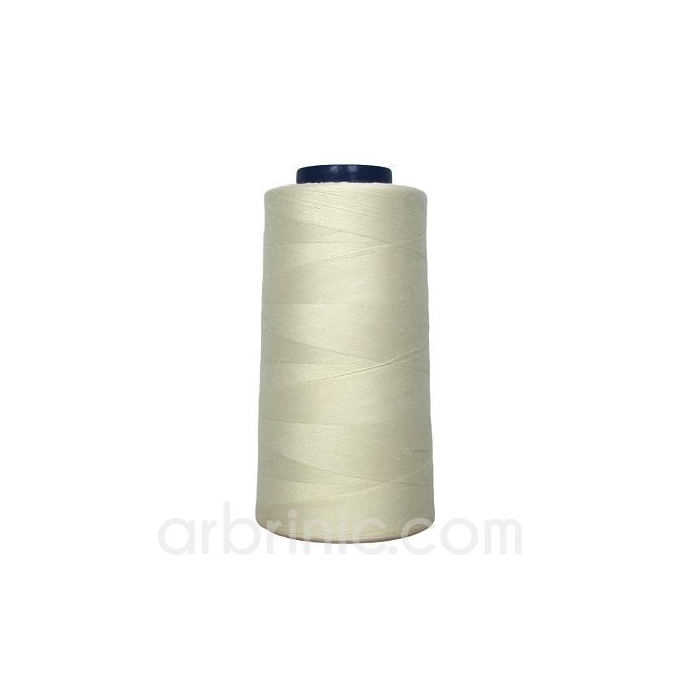 Polyester Serger and sewing Thread Cone (2743m) Ecru