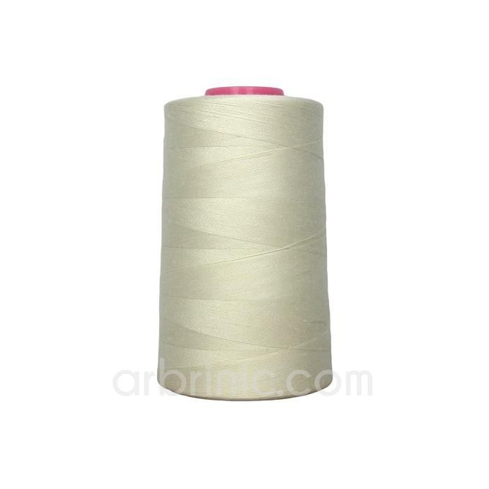 Polyester Serger and sewing Thread Cone (4573m) Ecru