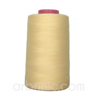 Polyester Serger and sewing Thread Cone (4573m) Cream