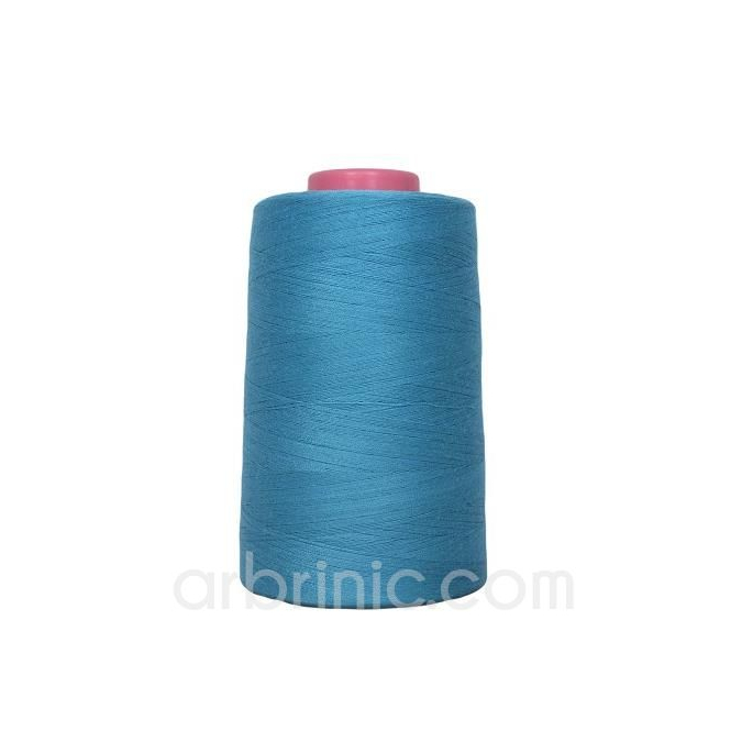 Polyester Serger and sewing Thread Cone (4573m) Sky Blue