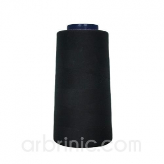Polyester Serger and sewing Thread Cone (2743m) Black