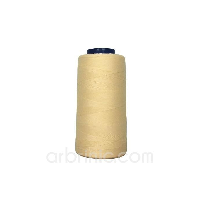 Cône fil polyester Crème (2743m)