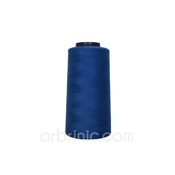 Polyester Serger and sewing Thread Cone (2743m) Royal Blue