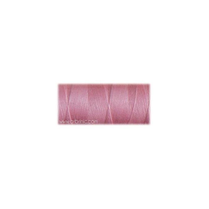 Fil polyester QA 500m Couleur 180 Rose Princesse
