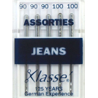 Aiguilles Machine Jeans Assortiment 90-100 (x5)