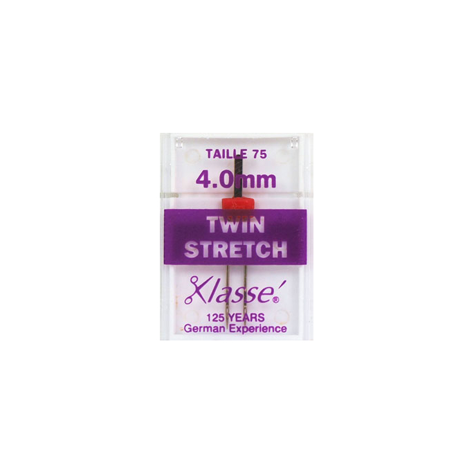 Machine Twin needles Stretch 4.0mm 75/10