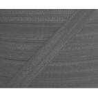 Shinny Fold Over Elastic 15mm Grey (by meter)