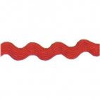 Croquet zigzag 6mm Rouge (au mètre)
