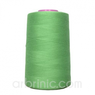 Polyester Serger and sewing Thread Cone (4573m) Apple Green