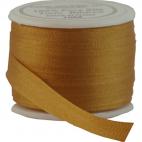 Silk Ribbon 7mm Golden Tan (10m spool)