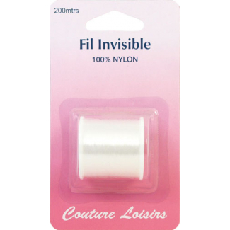 Invisible Nylon Sewing Thread Clear (200m)