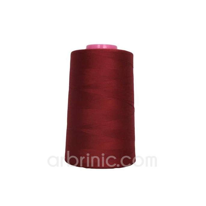 Polyester Serger and sewing Thread Cone (4573m) Bordeau