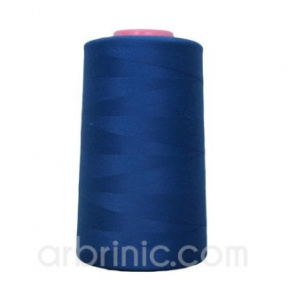 Polyester Serger and sewing Thread Cone (4573m) Royal Blue
