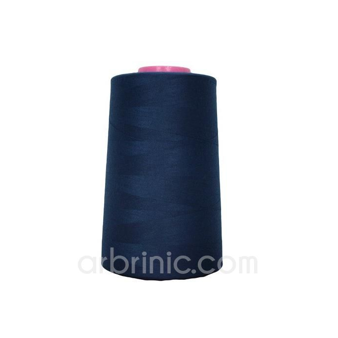 Polyester Serger and sewing Thread Cone (4573m) Navy Blue
