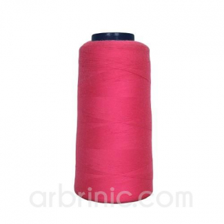 Polyester Serger and sewing Thread Cone (2743m) Raspberry Pink