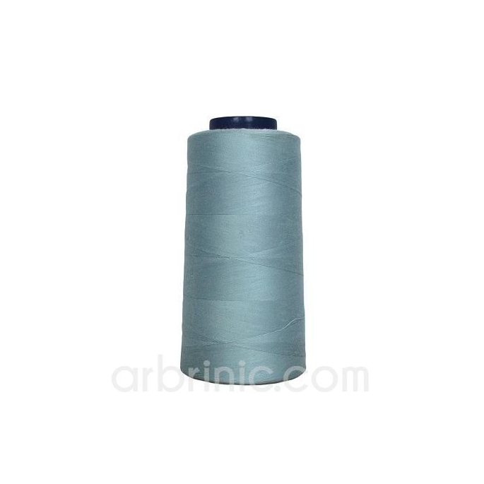 Cône fil polyester Bleu Gris (2743m)