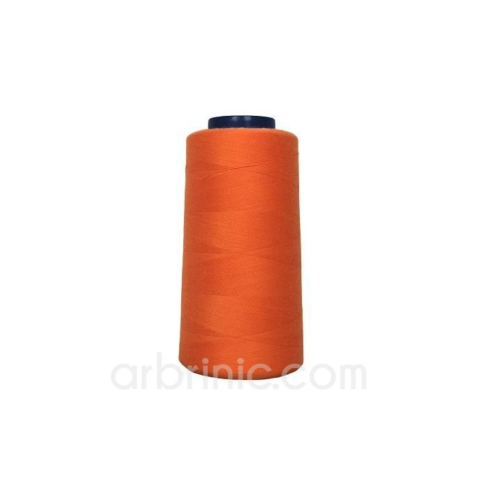Polyester Serger and sewing Thread Cone (2743m) Orange