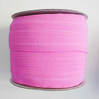 Fold Over Elastic 1 inch Bubblegum Pink (100m roll)