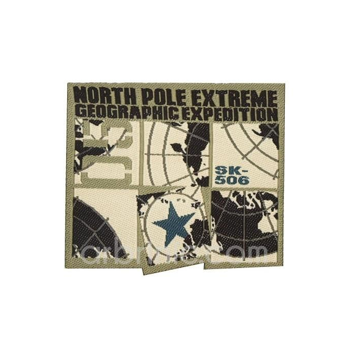 Iron-on Embroidery Patch North Pole
