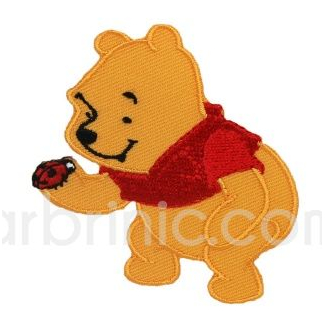 Iron-on Embroidery Patch Winnie the Pooh