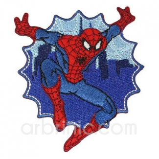 Iron-on Embroidery Patch Spiderman 10