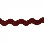 Croquet zigzag 6mm Bordeau (bobine 50m)