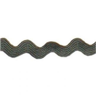 Croquet zigzag 6mm Gris-Kaki (bobine 50m)
