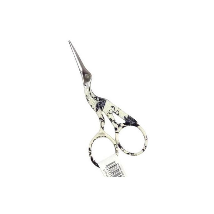 Stork Embroidery scissors White 9cm