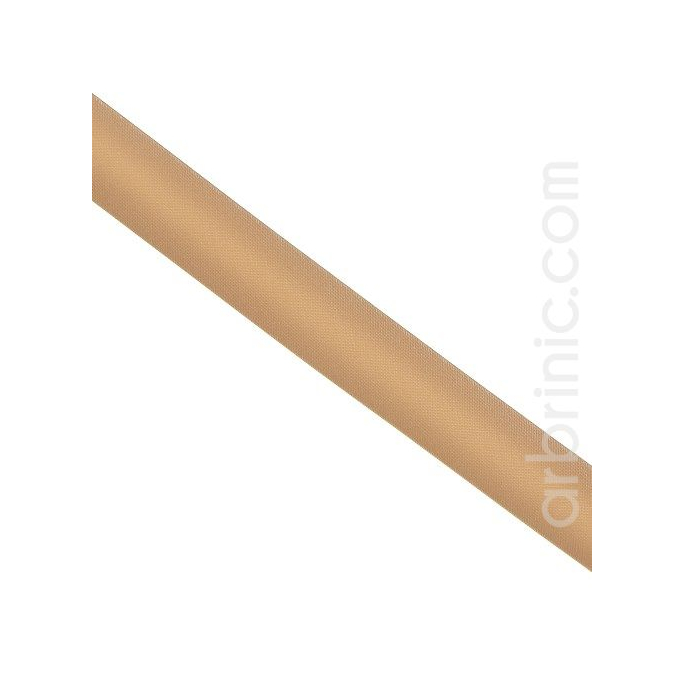 Satin Bias Binding 20mm Light Chocolate (by meter)