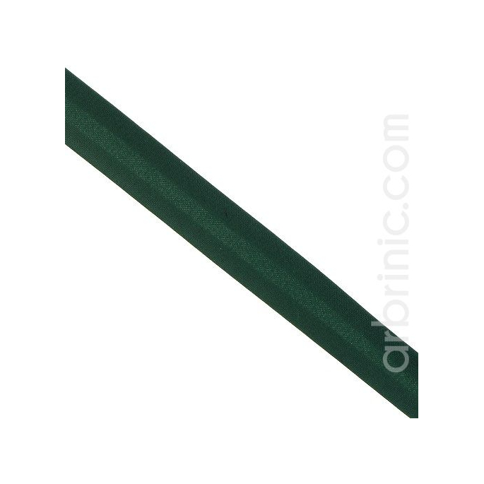 Satin Bias Binding 20mm Dark Green (25m roll)