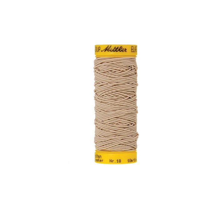 Mettler Elastic Sewing Thread Beige (10m)