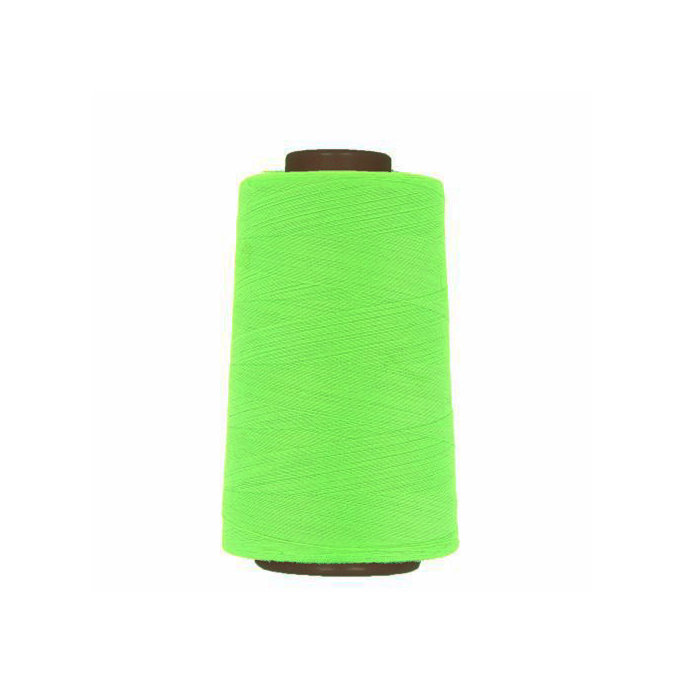 Polyester Serger and sewing Thread Cone (4573m) Neon Green