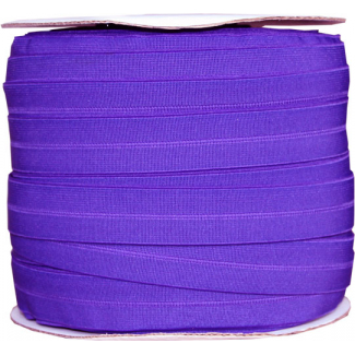 Biais élastique 2.5cm Violet (Bobine 100m)