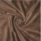 Velours cotton Oekotex Chocolate (by meter)