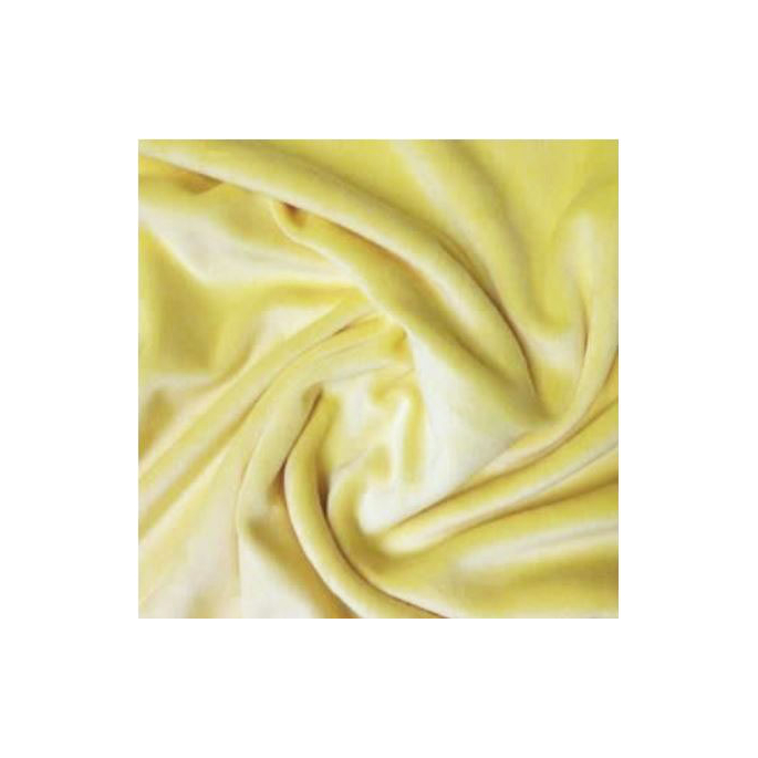 Velours cotton Vanilla Yellow