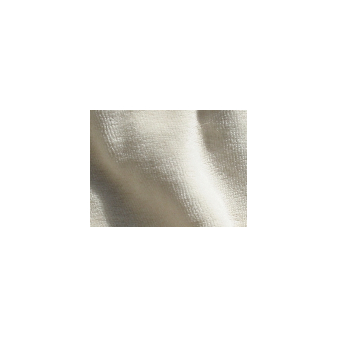 Molleton de coton biologique non teinté écru tissu absorbant