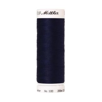 Mettler Polyester Sewing Thread (200m) Color #0016 Dark Indigo