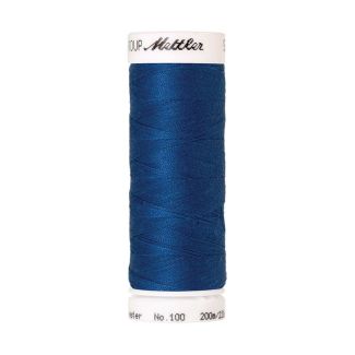 Fil polyester Mettler 200m Couleur n°0024 Bleu Colonial