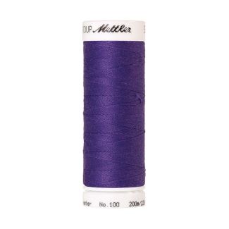 Fil polyester Mettler 200m Couleur n°0030 Bleu Iris