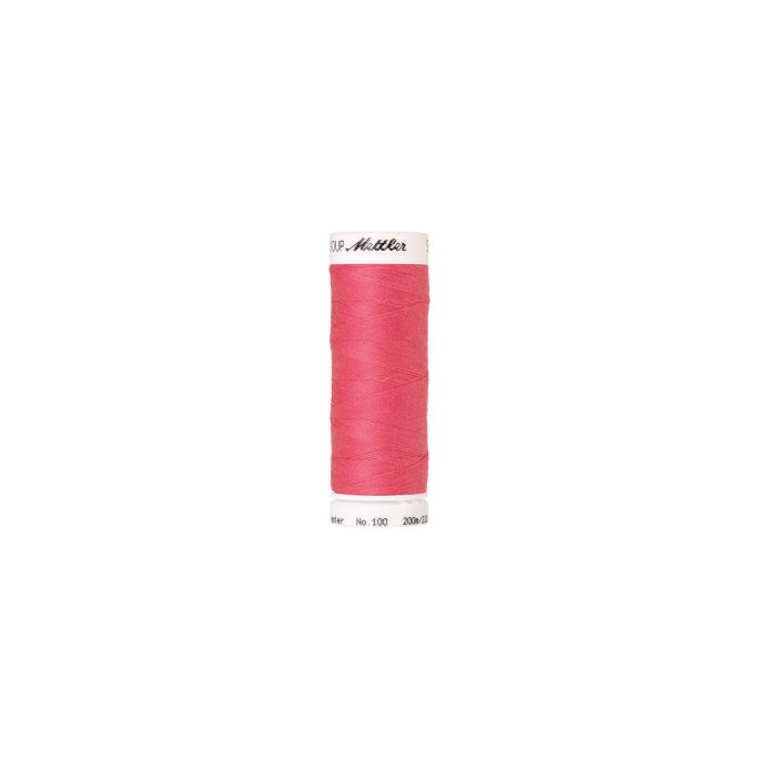 Fil polyester Mettler 200m Couleur n°0103 Rouge Tropicana