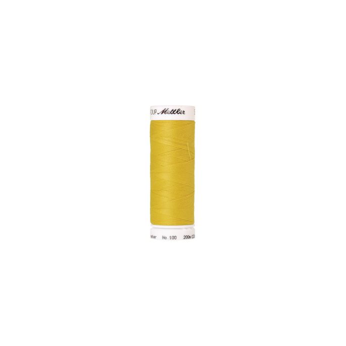 Fil polyester Mettler 200m Couleur n°0116 Jaune